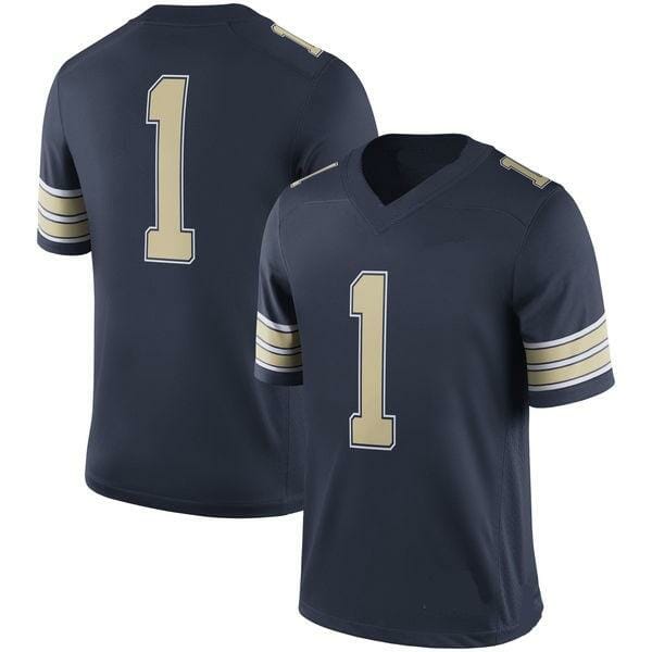 Custom Pitt Panthers Football Jersey College Style 2