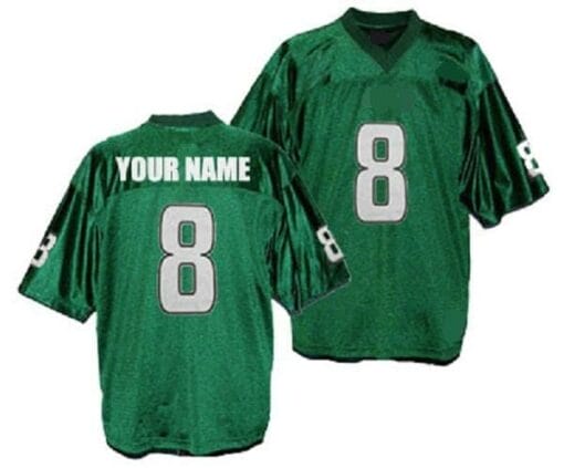 USF Custom Jersey Football NCAA Green