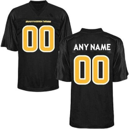 Southern Miss Golden Eagles Custom Jersey College Style 1