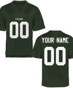 Custom Tulane Green Wave Jersey Customizable Football Jersey