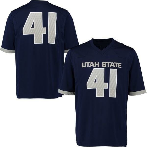 Utah State Customizable Jersey Football Style 2