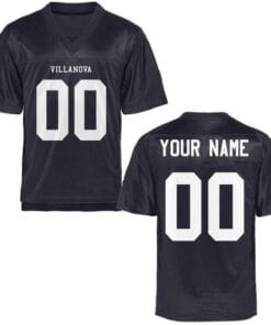 Villanova Wildcats Custom Jersey Football Black