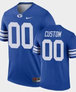BYU Cougars Custom Jersey Name and Number Royal College Football Alumni Legend