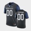 Custom Kentucky Wildcats Jersey Name and Number Black Legend Football Performance Jersey