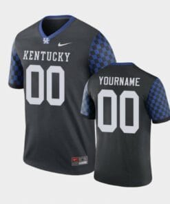 Custom Kentucky Wildcats Jersey Name and Number Black Legend Football Performance Jersey