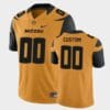 Custom Mizzou Football Jersey Name and Number Gold College Football Game Jersey
