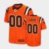 Custom Oregon football Jersey - Oregon State Beavers Name and Number Orange Replica College Football Jersey