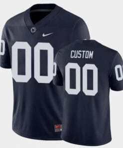Custom Penn State Jersey Name and Number Navy College Football Game Jersey