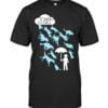 It's Raining Cats & Dogs T Shirt Unisex Short Sleeve Classic Tee