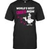 World's Best Chicken Mom T Shirt Unisex Short Sleeve Classic Tee