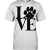 Love Dogs T Shirt Unisex Short Sleeve Classic Tee