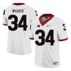 Georgia Bulldogs #34 Herchel Walker Jersey NCAA College Football White