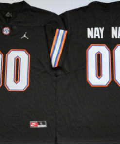 Custom Florida Gators Jersey Name and Number College Football Black