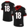 Georgia Bulldogs #18 Jt Daniels Jersey NCAA College Football Black