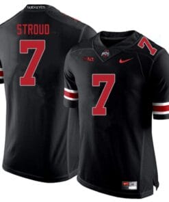 Ohio State Buckeyes #7 CJ Stroud Jersey Blackout NCAA College Football