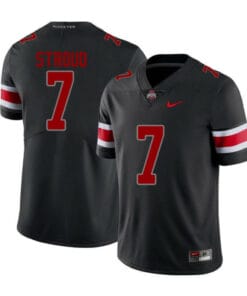 Ohio State Buckeyes #7 CJ Stroud Jersey Limited Black Alumni Football