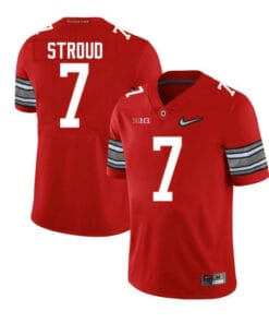 Ohio State Buckeyes #7 C.J. Stroud Limited Red Alumni Football Jersey
