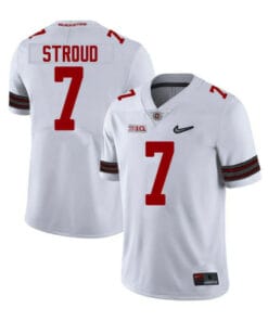 Ohio State Buckeyes #7 C.J. Stroud Limited White Alumni Football Jersey