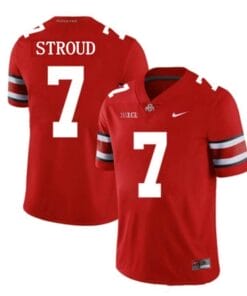 Ohio State Buckeyes #7 CJ Stroud Jersey College Football Jerseys Red
