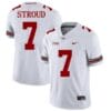 Ohio State CJ Stroud Jersey #7 NCAA College Football White