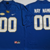 Pitt Panthers Custom Football Jersey Name And Number College Blue