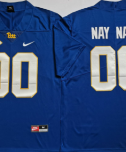 Pitt Panthers Custom Football Jersey Name And Number College Blue