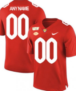 Custom Pitt Panthers Jersey Name And Number College Football Red
