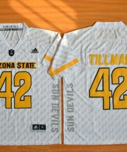 Arizona State Sun Devils #42 Pat Tillman Jersey NCAA Football White