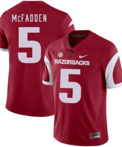 Arkansas Razorbacks #5 Darren McFadden Jersey College Football Red
