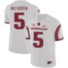 Arkansas Razorbacks #5 Darren McFadden Jersey College Football White