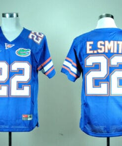 Florida Gators #22 Emmitt Smith Jersey College Football Blue
