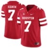 Houston Cougars #7 Case Keenum College Football Jersey Red