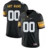 Iowa Hawkeyes Custom Name and Number NCAA Football Jersey Black
