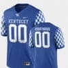 Kentucky Football Jersey Custom Name and Number College Game Royal
