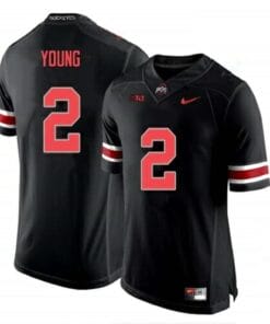 Ohio State Buckeyes #2 Chase Young NCAA College Football Black Jersey