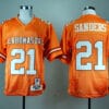 Oklahoma State Cowboys #21 Barry Sanders Jersey Football Orange