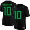 Oregon Ducks #10 Justin Herbert Jersey College Football Black