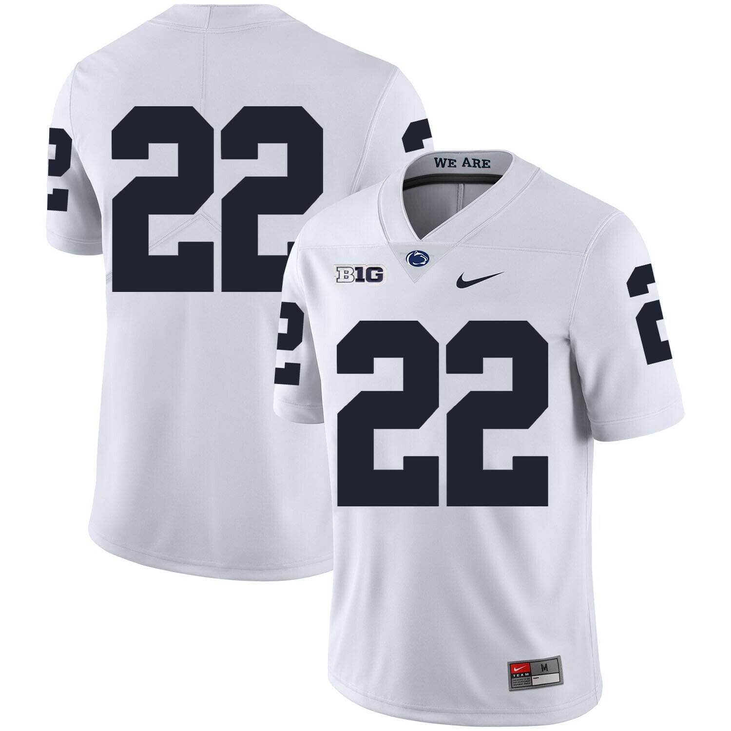 Penn State Nittany Lions #22 John Cappelletti Jersey Football No Name White
