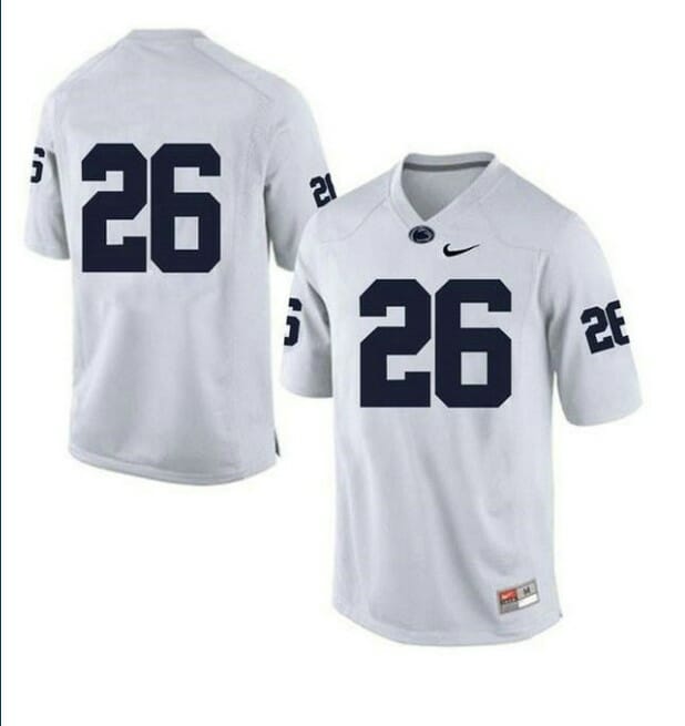 Penn State Jersey Nittany Lions #26 No Name College Football White