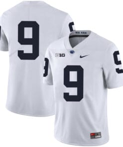 Nittany Lions #9 Trace McSorley Penn State Jersey Football No Name White