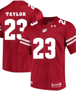 Wisconsin Badgers #23 Jonathan Taylor Jersey College Football Red