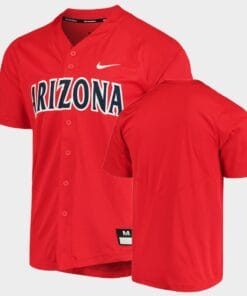 Arizona Wildcats Custom Name Number Red College Baseball Elite Jersey