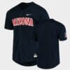 Arizona Wildcats Custom Name and Number Navy College Baseball Jersey