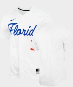 Florida Gators Custom Name Number White College Baseball Jersey