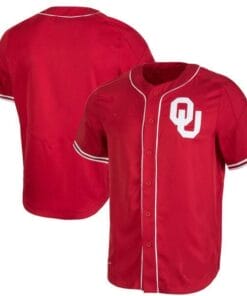 Oklahoma Sooners Custom Name and Number College Baseball Jersey