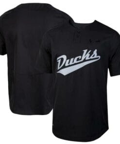 Oregon Ducks Custom Name and Number College Baseball Jersey Black