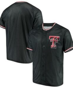 Texas Tech Red Raiders Custom Name Number College Baseball Jersey