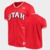 Utah Utes Custom Name Number Red College Baseball Ncaa Replica Jersey