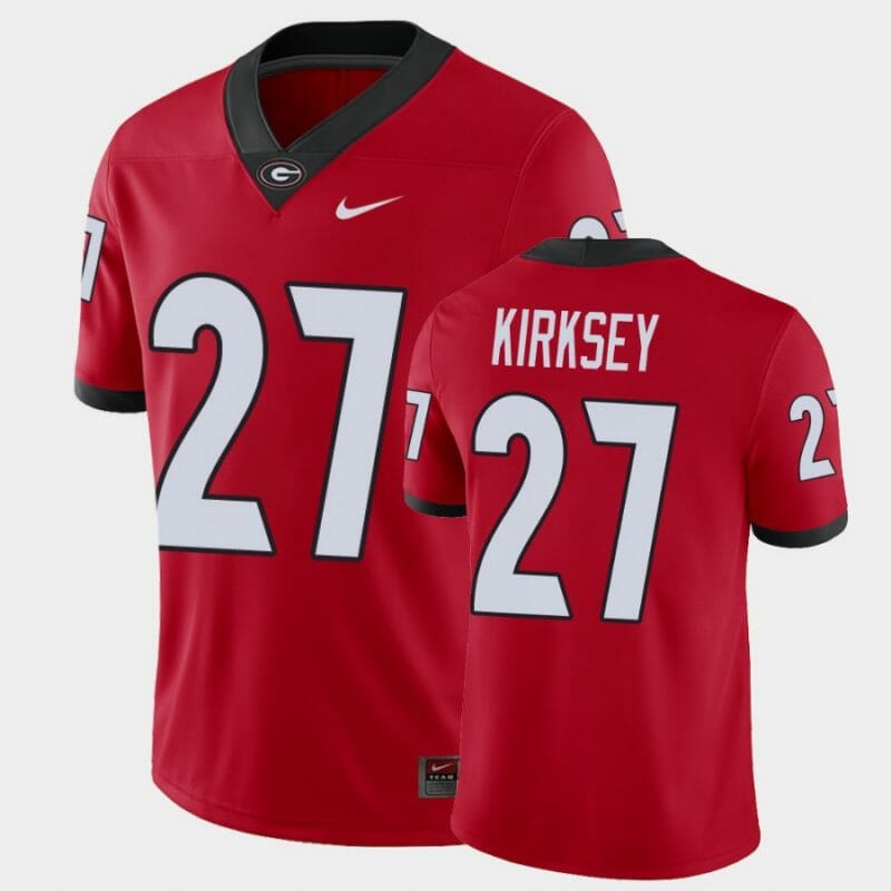 Georgia Bulldogs #27 Austin Kirksey Jersey Red College Football Alumni Player Jersey