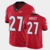Georgia Bulldogs #27 Austin Kirksey Jersey Red Limited Jersey